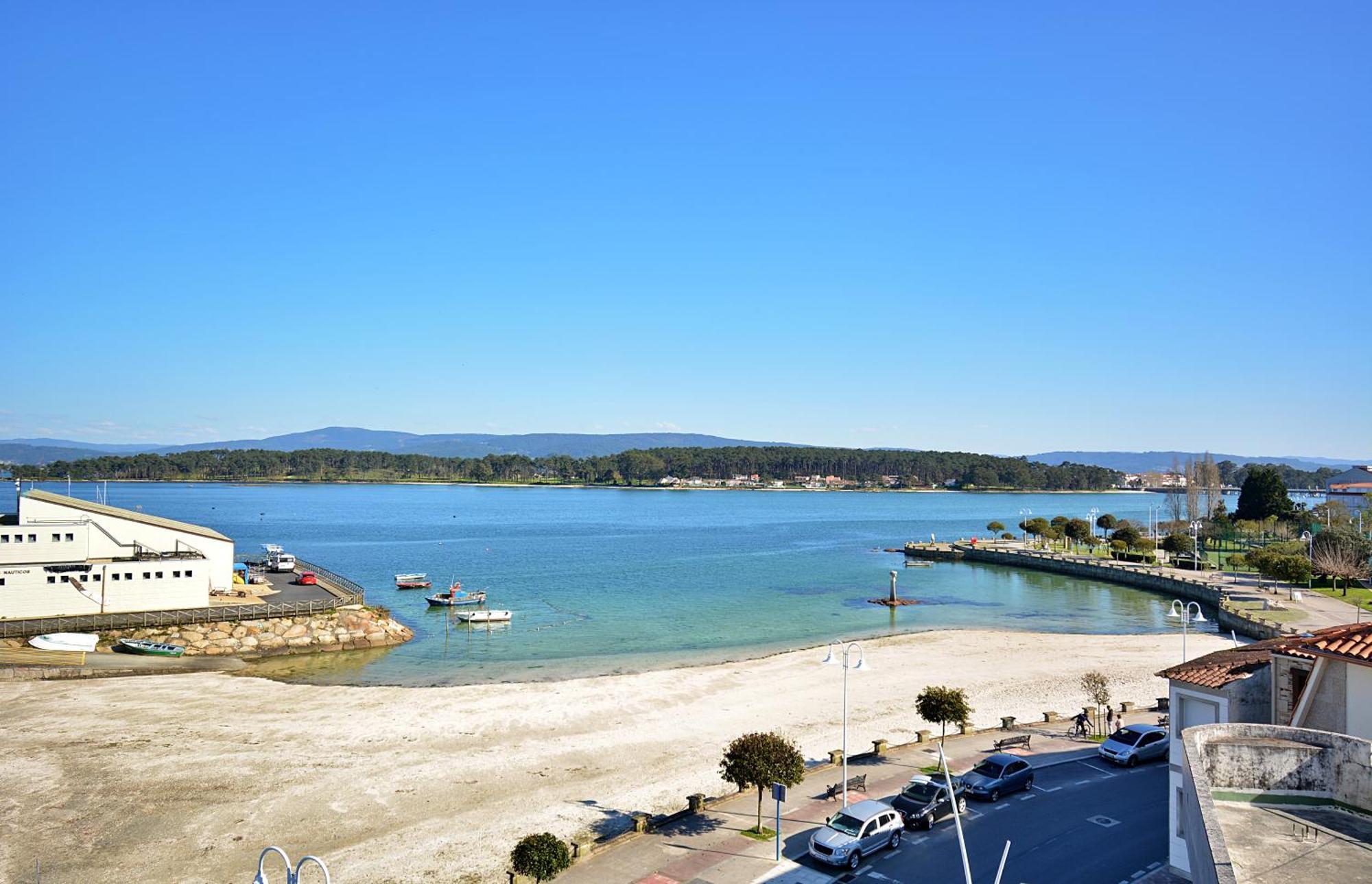 Apartamento Con Terraza Frente Al Mar En O Grove Eksteriør billede